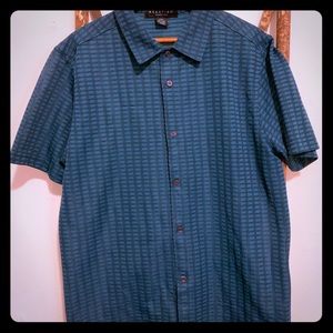 Vintage sheer poly blend shirt